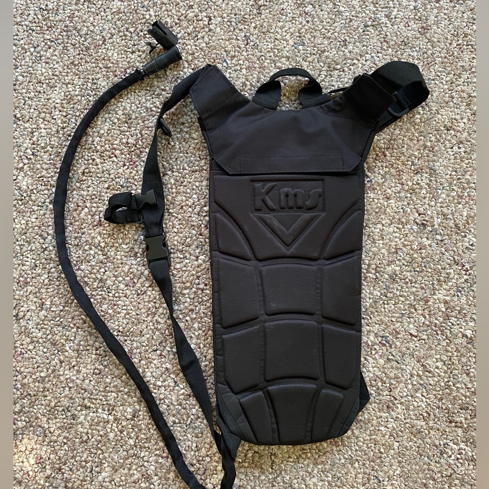 KMS 2.5L Water Bladder Bag Hydration Backpack Pack Hiking Camping Cycling Khaki